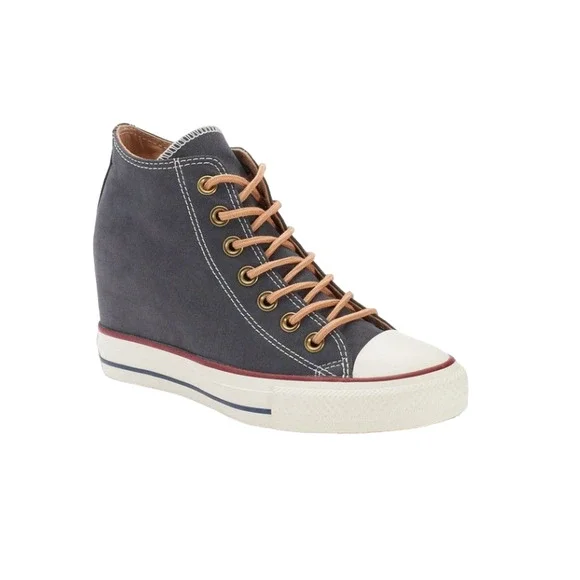 Converse Chuck Taylor Hidden Wedge Black 551617C Women’s Sneakers Shoes 9.5 - Picture 2 of 5